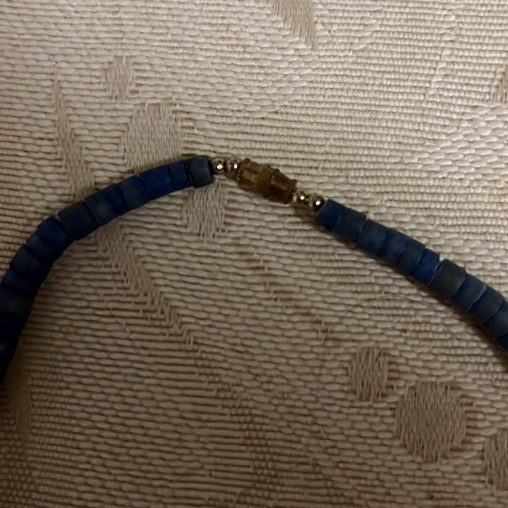 Blue necklace - Picture 3 of 3